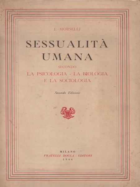 Sessualita' umana