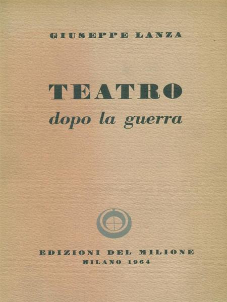 Teatro dopo la guerra