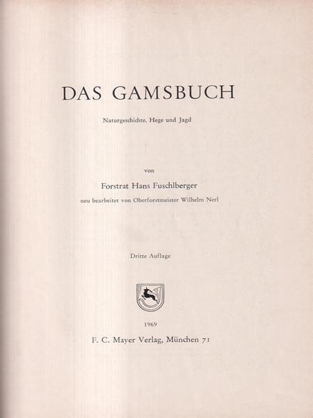 Das Gamsbuch