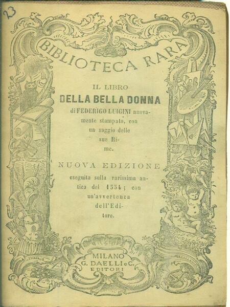 Il Libro Della Bella Donna