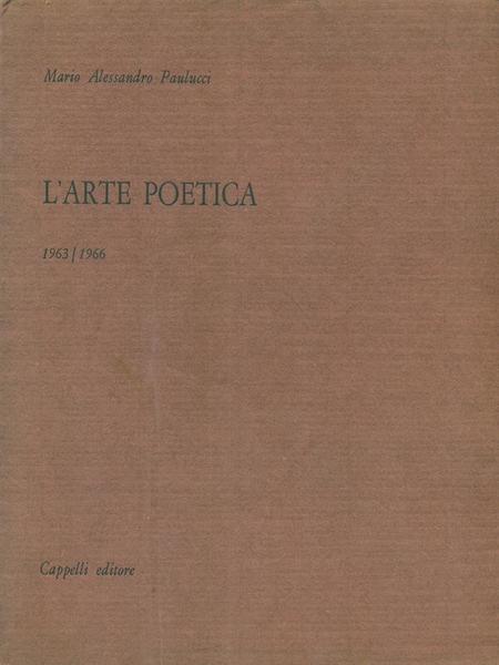 L' arte poetica 1963-1966