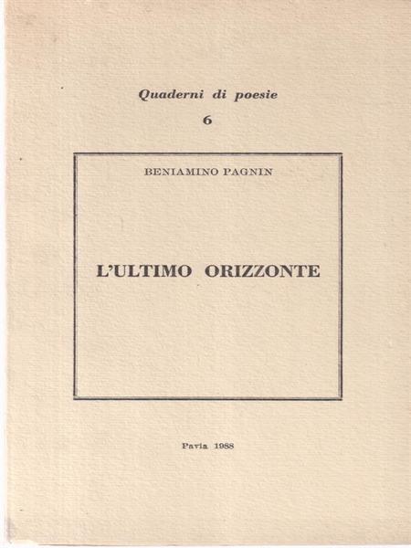 L'ultimo orizzonte