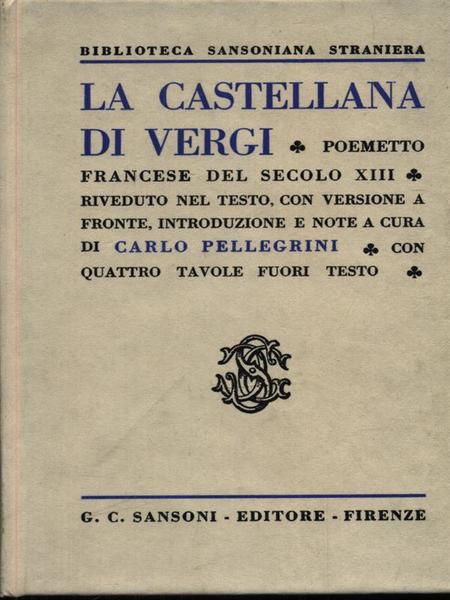 La castellana di Vergi