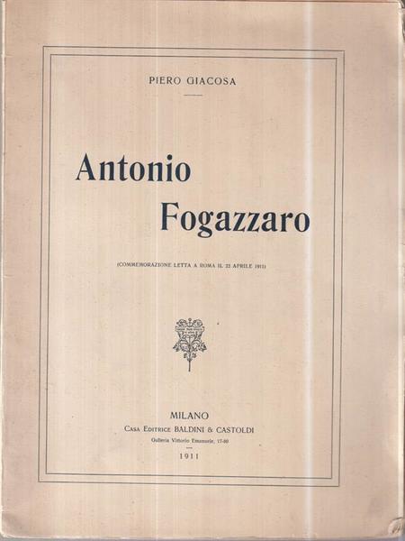 Antonio Fogazzaro