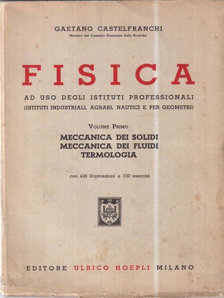 Fisica. Ad uso degli istituti professionali 2 voll