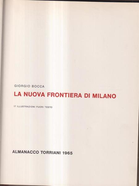 La nuova frontiera di Milano
