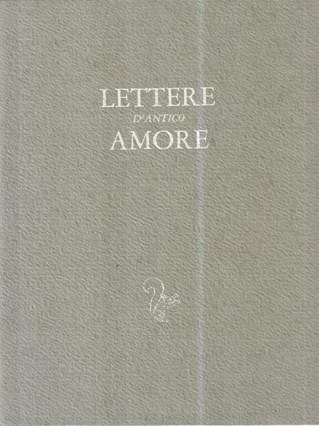 Lettere d'antico amore