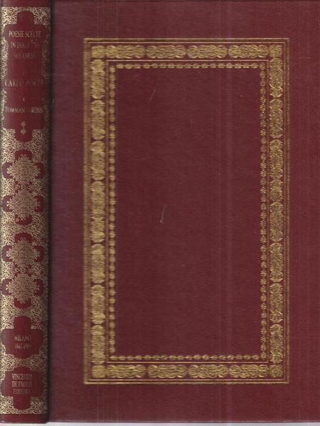 Poesie Scelte in Dialetto Milanese di Carlo Porta e Tommaso …