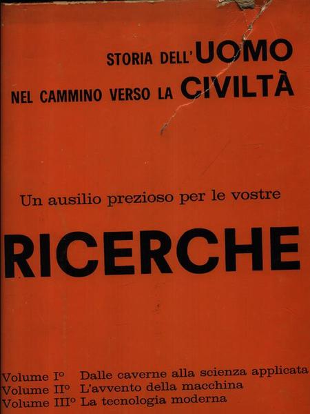Storia Dell'Uomo Nel Cammino Verso La Civilta' 3vv