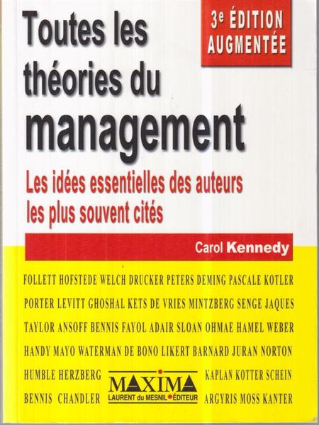 Toutes les theories du management