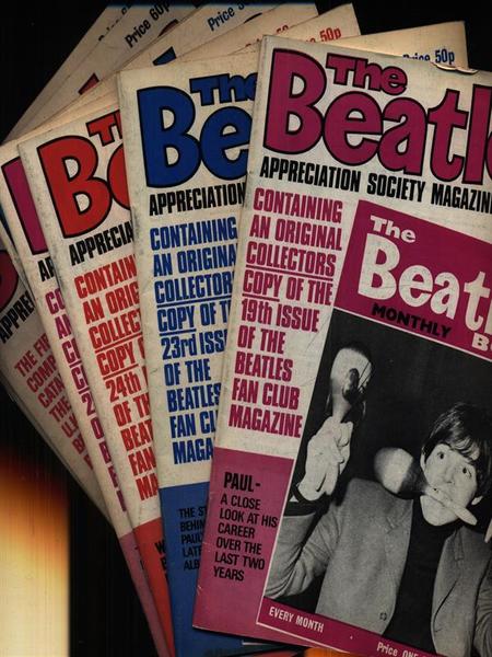 The Beatles Monthly Book. Magazine. N. 19-23-24-25-26-39-47-52-72./1977-1982