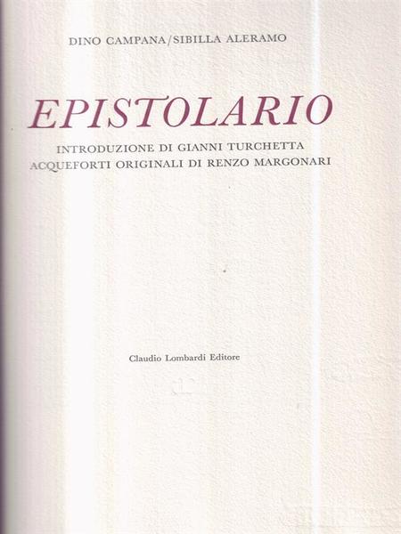 Epistolario