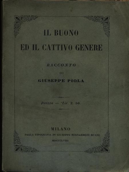 Il buono ed il cattivo genere