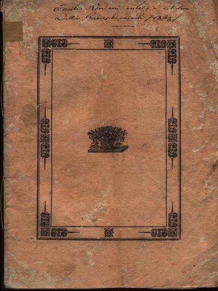Alcune osservazioni di Emilio Rondani sull'apologia del dottore Celestino Guerreschi