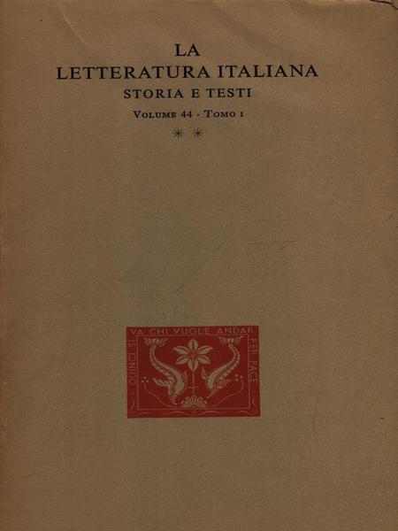 Dal Muratori a Cesarotti tomo I - Opere di Muratori