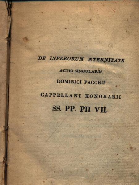 De inferorum aeternitate
