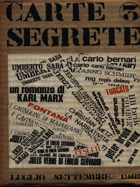 Carte segrete n. 3/luglio-settembre 1967