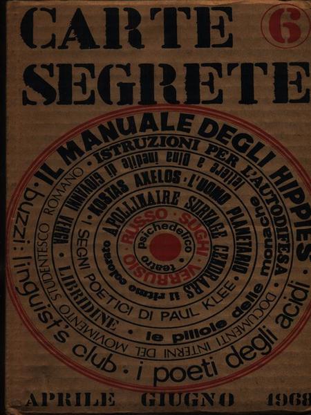 Carte segrete n. 6/aprile-giugno 1968