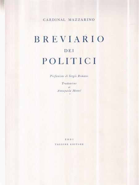 Breviario dei politici