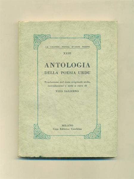 Antologia della poesia urdu
