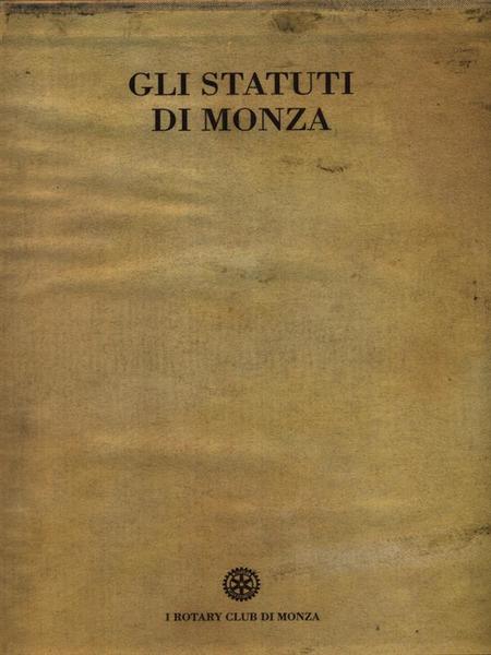 Gli Statuti di Monza 3vv