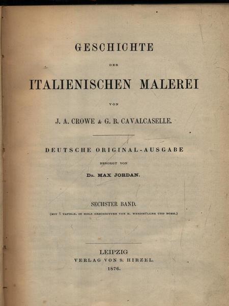 Geschichte der italienischen malerei 6vv