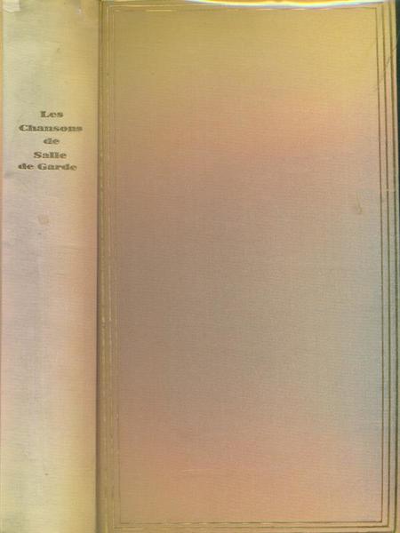 Les Chansons de Salle de Garde