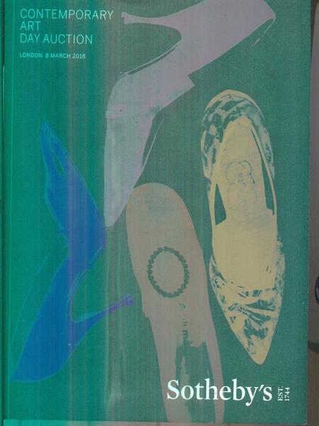 Sotheby's 8 march 2018. Contemporary Art Day Auction. London