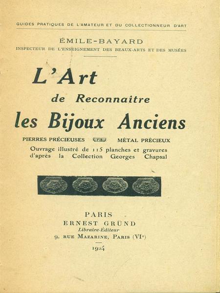 L'art de reconnaitre les bijous anciens