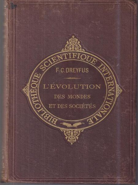 L'evolution des mondes et des societes