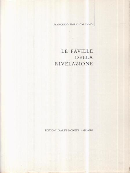 Le faville della rivelazione