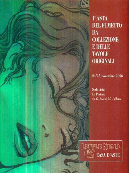 1a Asta del fumetto da collezione e delle tavole originali