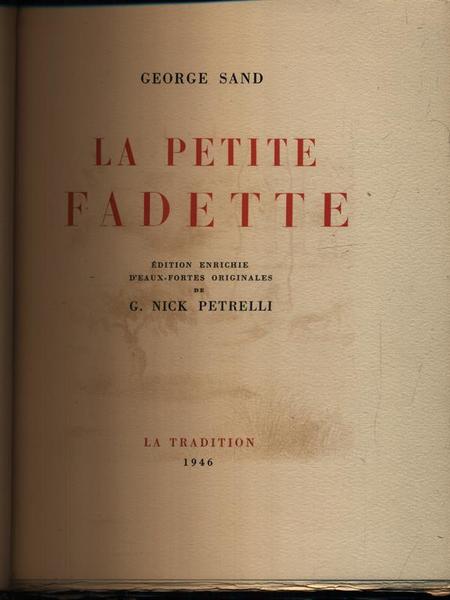 La petite Fadette