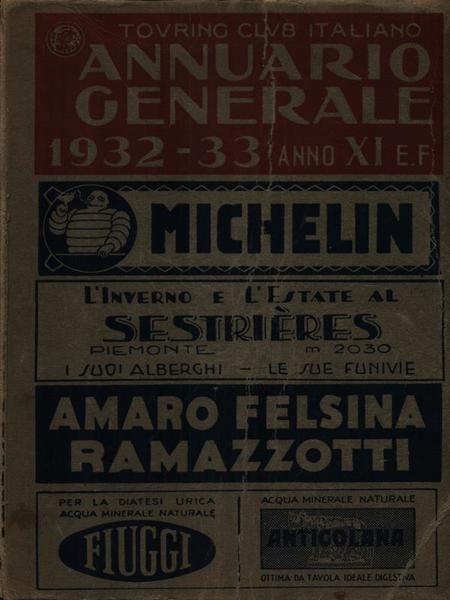 Annuario generale 1932-33