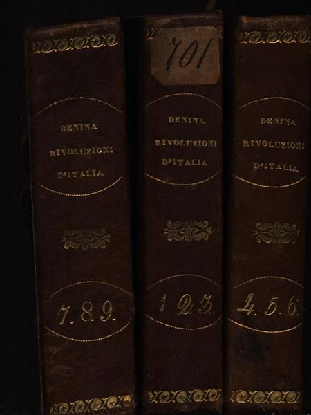Rivoluzioni d'Italia 3vv