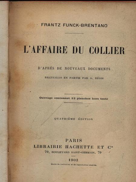 L'affaire du collier