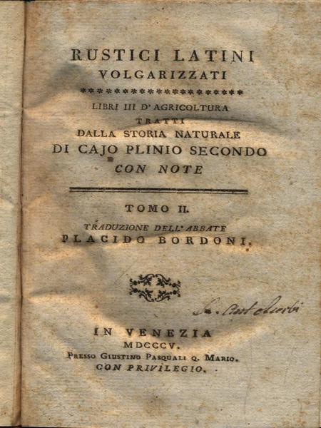 Rustici latini 2vv
