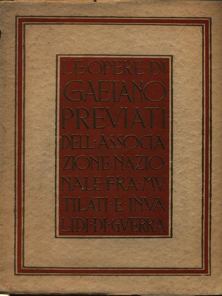 Le opere di Gaetano Previati dell'Associazione Nazionale Mutilati Invalidi di …