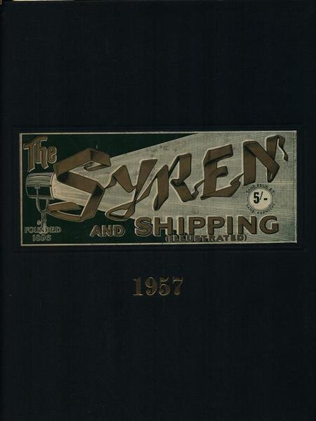 The Syren and shipping 1957