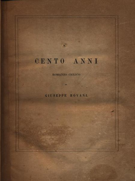 Cento anni 2vv