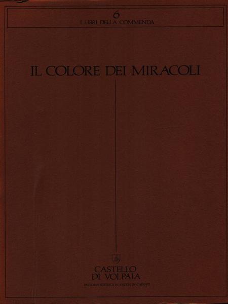 Il colore dei miracoli