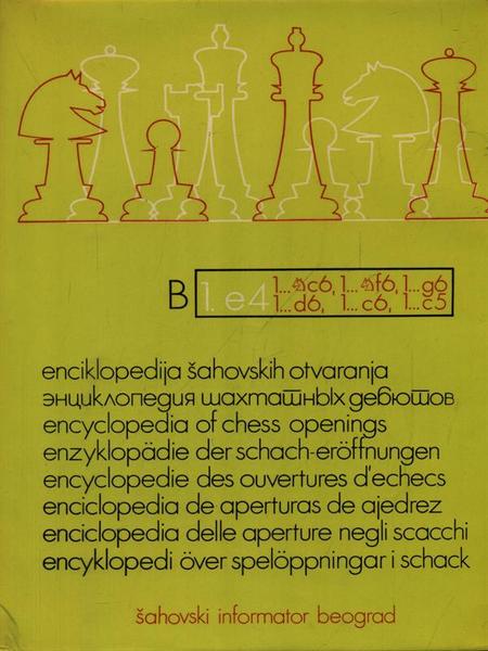 II Enciklopedija Sahovskih Otvaranja II