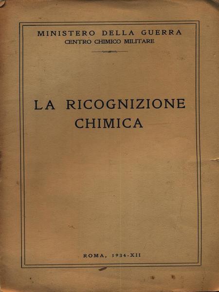 La ricognizione chimica