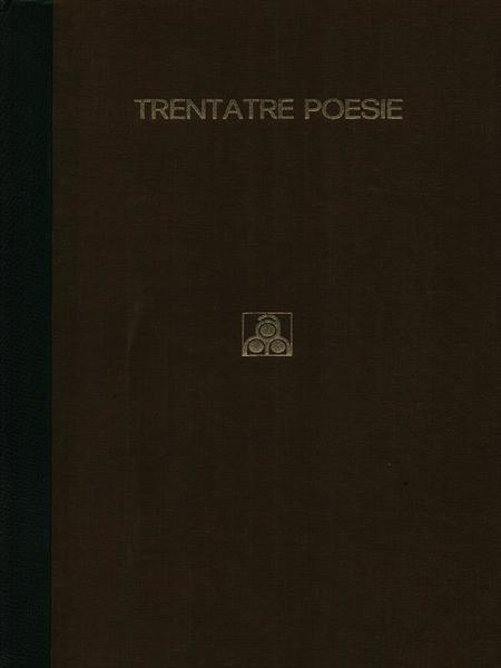 Trentatre poesie