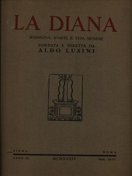 La Diana fasc. III-IV/1934