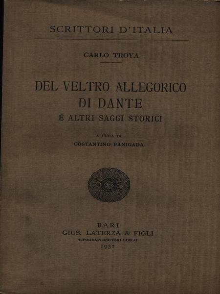 Del veltro allegorico di Dante