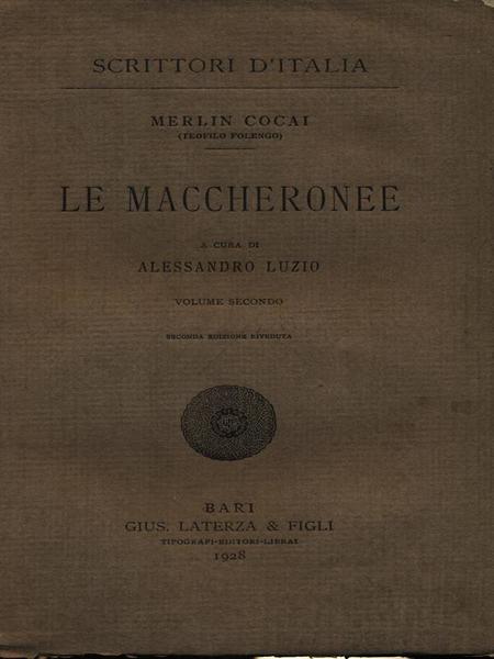 Le maccheronee vol. 2