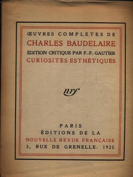 Curiosites esthetiques