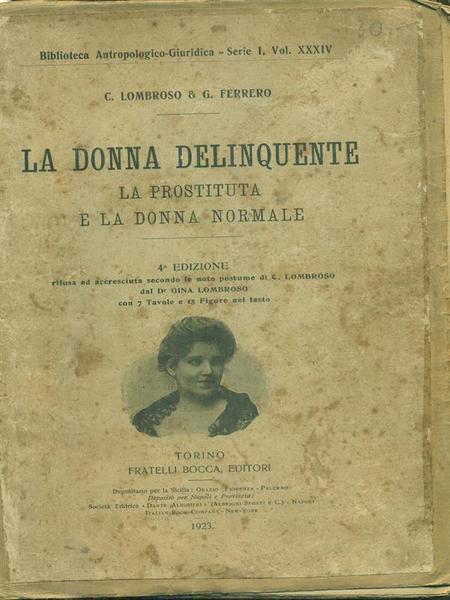 La donna delinquente DA RILEGARE