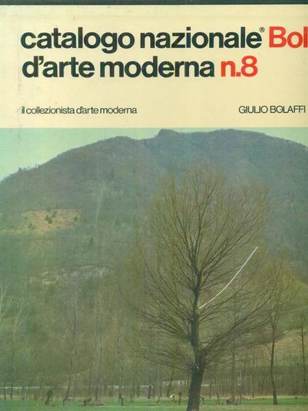 Catalogo Nazionale d'arte moderna n. 8 Bolaffi 4vv